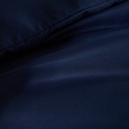 OHS Plain Duvet Cover Set - Navy, King - thumbnail 4