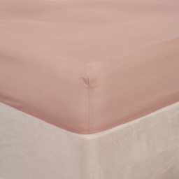 OHS Microfibre Deep Fitted Sheet, Blush - King - thumbnail 2