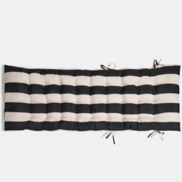 OHS Stripe Print Gravity Chair Cushion - Monochrome - thumbnail 4