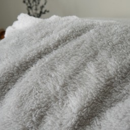 OHS Teddy Fleece Pillowcases - Grey - thumbnail 4