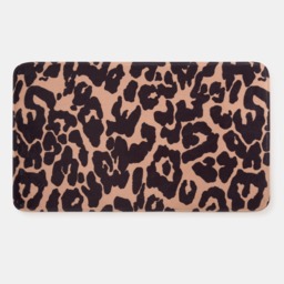 OHS Leopard Print Bath Mat - Natural - thumbnail 5