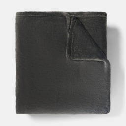 OHS Supersoft Throw, Charcoal - 150 x 200cm - thumbnail 5