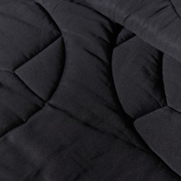 OHS Football Quilted Coverless 7.5 Tog Duvet Set, Black - Double - thumbnail 4