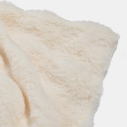 OHS Bubble Faux Fur Throw - Cream - thumbnail 5