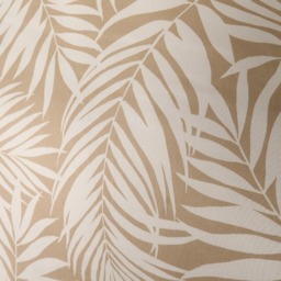 OHS Tropical Leaf Duvet Cover Set, Natural/White - King - thumbnail 4