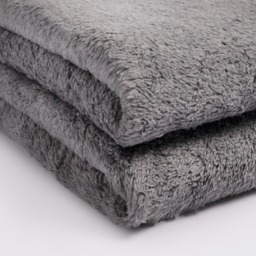 OHS Teddy Fleece Blanket Soft Throw Over Bed, Charcoal Grey - 125 x 150cm - thumbnail 5