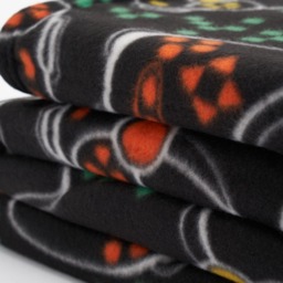 OHS Gaming Print Fleece Throw - Black - thumbnail 4