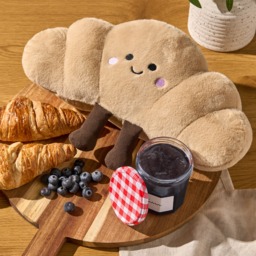 OHS Claude The Croissant Cushion - Brown - thumbnail 2