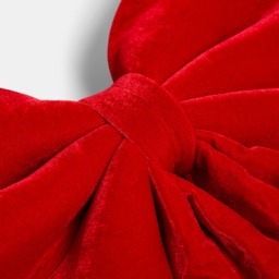 OHS 4 Pack Velvet Chair Bows - Red - thumbnail 5