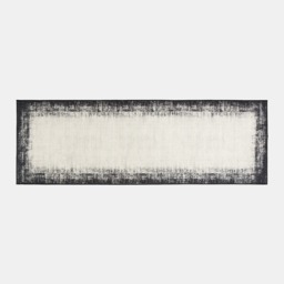 OHS Washable Abstract Printed Runner - Monochrome - thumbnail 3