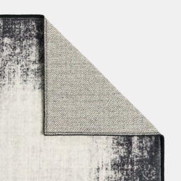 OHS Washable Abstract Printed Runner - Monochrome - thumbnail 5