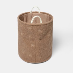 OHS Bow Boucle Storage Basket, Mink - Large - thumbnail 4
