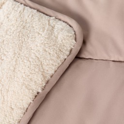 OHS Sherpa Reverse Coverless 10.5 Tog Duvet Set, Natural - King - thumbnail 3