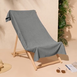OHS Beach Towel - Charcoal