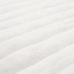OHS 2 Pack Faux Fur Thick Ribbed Cushion Covers - White - thumbnail 5