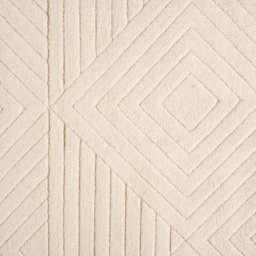 OHS Tufted Geometric Rug, Stone - 120 x 170cm - thumbnail 4