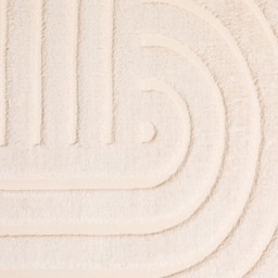 OHS Contemporary Tufted Arches Rug, Stone - 160 x 230cm - thumbnail 5