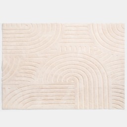 OHS Contemporary Tufted Arches Rug, Stone - 160 x 230cm - thumbnail 2