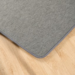 OHS Filled Microplush Rug, Charcoal - 120 x 170cm - thumbnail 4