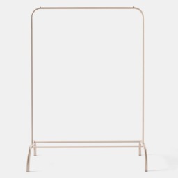 OHS Heavy Duty Clothes Rail With Shoe Rack - Natural - thumbnail 3