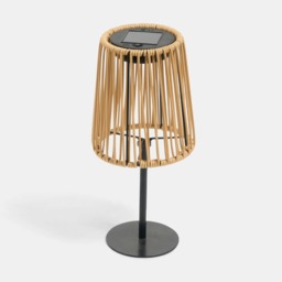 OHS Solar Rattan Table Lamp - Natural - thumbnail 5