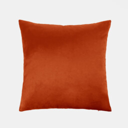 OHS 2 Pack Matte Velvet Cushion Covers - Burnt Orange - thumbnail 4