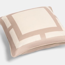 OHS 4 Pack Square Print Cushion Covers - Natural/Cream - thumbnail 5