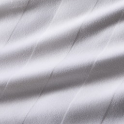 OHS Velvet Stripe Duvet Cover Set, Cream - Double - thumbnail 4
