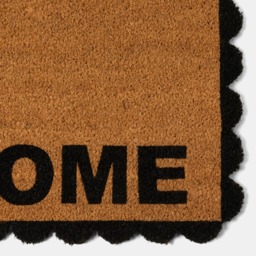 OHS Home Sweet Home Printed Runner Coir Mat - Monochrome - thumbnail 3