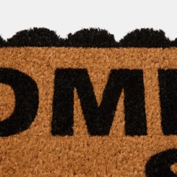 OHS Home Sweet Home Printed Runner Coir Mat - Monochrome - thumbnail 4