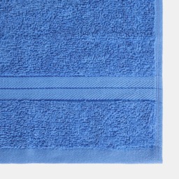 OHS 100% Cotton Bath Towel, Mid Blue - 1PC - thumbnail 4
