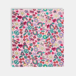 OHS Kids Positive Vibes Wearable Blanket - Multi - thumbnail 5