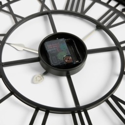 OHS Skeleton Wall Clock - Black/Gold - thumbnail 5