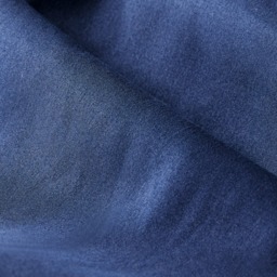 OHS Plain Dyed Duvet Cover Quilt Bedding Set With Pillowcase Navy Blue Single - thumbnail 5