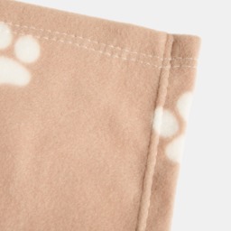OHS Pet Paw Print Fleece Throw - Natural - thumbnail 5