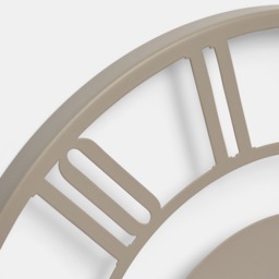 OHS Traditional Skeleton Wall Clock - Natural - thumbnail 3