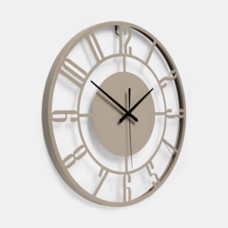 OHS Traditional Skeleton Wall Clock - Natural - thumbnail 2
