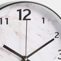 OHS Wall Clock - White Marble - thumbnail 4