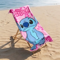 OHS Stitch Beach Towel - Pink