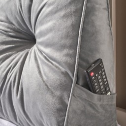 OHS Back Wedge Pillow - Grey - thumbnail 3