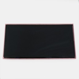 OHS Matte Velvet Foldable Storage Ottoman - Blush - thumbnail 5