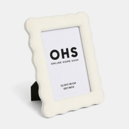 OHS 2 Pack Matte Velvet Photo Frames - Natural - thumbnail 3