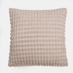OHS 2 Pack Bobble Textured Cushion Covers, 45 x 45cm - Natural - thumbnail 4