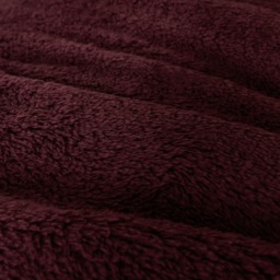 OHS Teddy Fleece Pillowcases - Burgundy - thumbnail 4