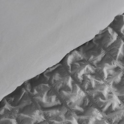 OHS Geometric Seersucker Duvet Set, Silver - Double - thumbnail 4