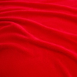 OHS Teddy Fleece Reversible Duvet Cover Set, Red/Grey - Single - thumbnail 4