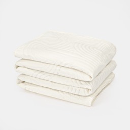 OHS Arches Quilted Throw, Cream - 200 x 240cmcm - thumbnail 3