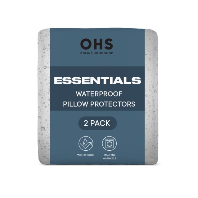 OHS Waterproof Pillow Protectors - White - image 1