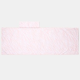 OHS Zebra Print Beach Towel in a Bag - Natural - thumbnail 5