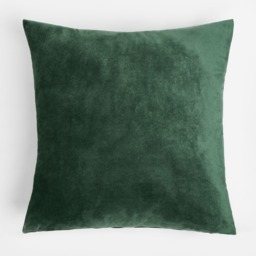 OHS 2 Pack Matte Velvet Cushion Covers, Forest Green - 45 x 45cm - thumbnail 5
